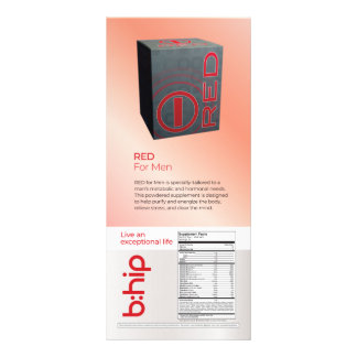 CARTE PUBLICITAIRE RED