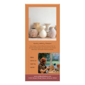 Carte Publicitaire Red Rock Arches Creative Marketing Rack Card (Dos)