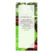 Carte Publicitaire Riche entreprise de soins de pelouse paysager (Dos)