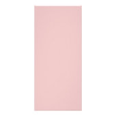 Carte Publicitaire Rose gras et rouge moderne Salon de coiffure perso (Dos)