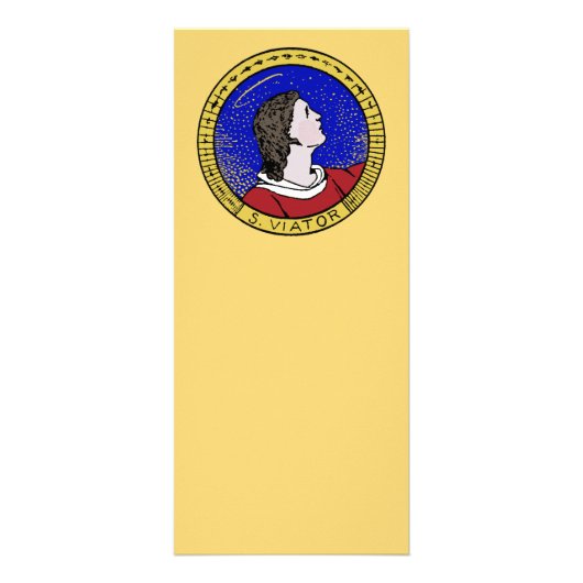 Carte Publicitaire Roundel de Saint Viator de Lyon le Catéchiste (LD  (Devant)