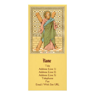 Carte Publicitaire Saint André l'Apôtre (RLS 01)