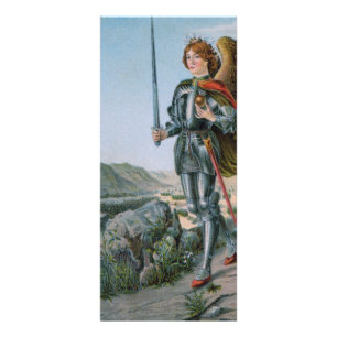 Carte Publicitaire Saint Michel l'Archange (détail ; M 017)