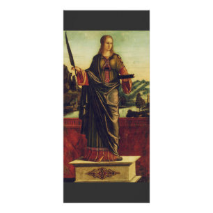 Carte Publicitaire Sainte Anastasia de Rome Art de luxe