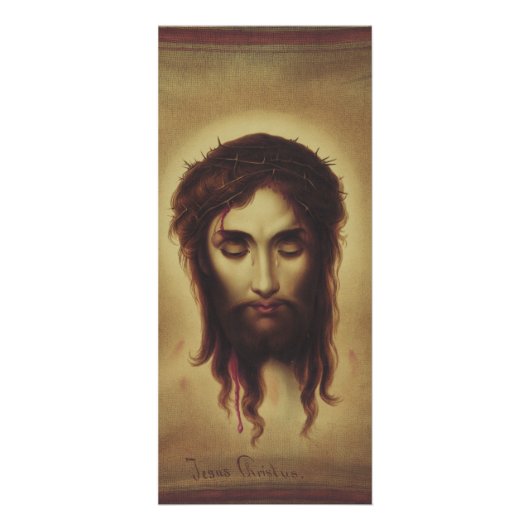 Carte Publicitaire Sainte Face de Jésus Christ (Devant)