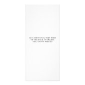 Carte Publicitaire Salon de feuillage vert aquarelle (Dos)