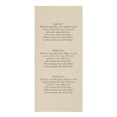 Carte Publicitaire SERVICES DE PRIX FEMME MOYENNE enceinte silhouette (Dos)