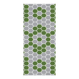 Carte Publicitaire Six coins motif 3