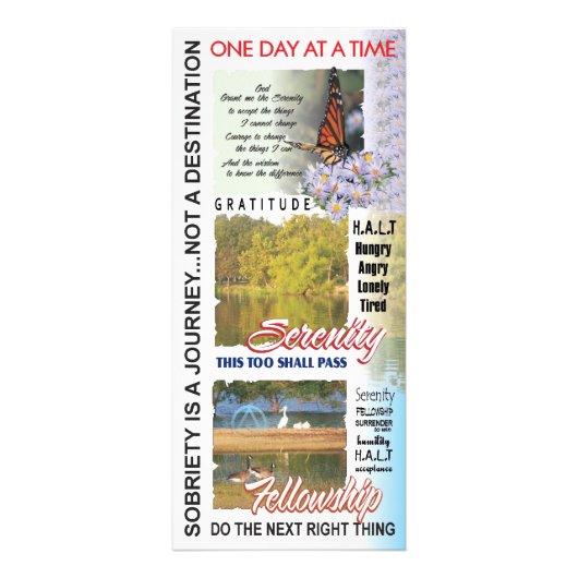 Carte Publicitaire slogans de récupération (Devant)