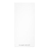 Carte Publicitaire slogans de récupération (Dos)