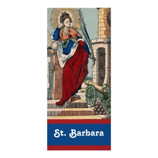 Carte Publicitaire St. Barbara avec artillerie (M 007) (Devant)
