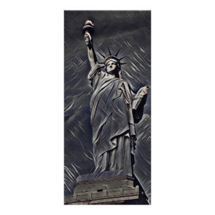 Carte Publicitaire Statue de la Liberté