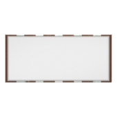 Carte Publicitaire Steampunk Clock and Turquoise Roses on Striped (Dos)