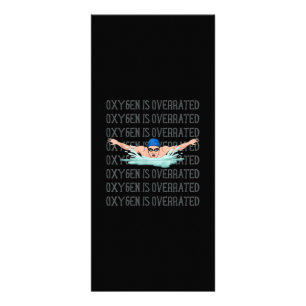 Carte Publicitaire Swim Swimmer Amour Amoureux Nage Amusant Garçon Sp