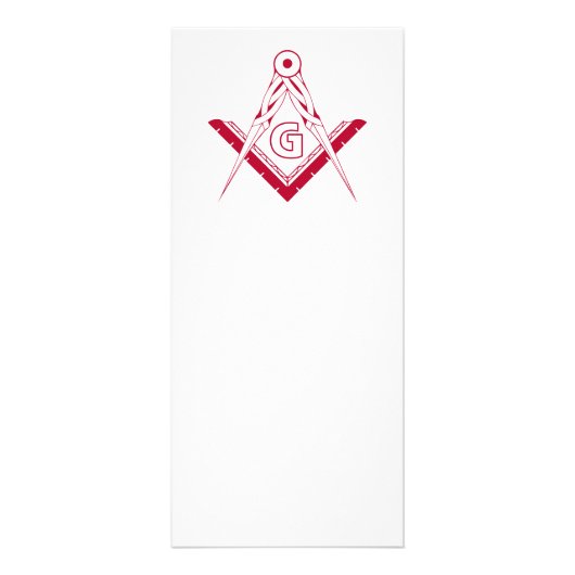 Carte Publicitaire Symbole franc-maçonnerie (Devant)