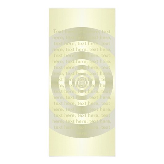 Carte Publicitaire Target Rack Card (Dos)