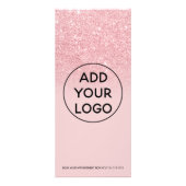 Carte Publicitaire Tarif de coiffure et maquillage à calligraphie pai (Dos)