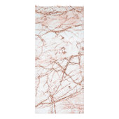 Carte Publicitaire Tarif Rose Gold Salon (Dos)