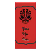 Carte Publicitaire Tattoo Skull (Dos)