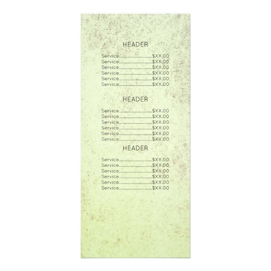 Carte Publicitaire Texture vert sauge Lashes et extensions Beauté (Dos)