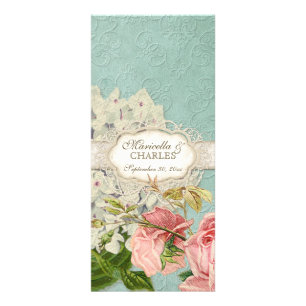 Carte Publicitaire Thé de dentelle Vintage moderne teint Hydrangea en