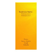 Carte Publicitaire Tournesol (Dos)