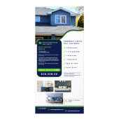 Carte Publicitaire Vente immobilière professionnelle moderne et vente (Devant)