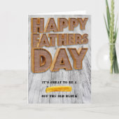 Carte Puce Fête des pères De L'Ancien Bloc (Devant)