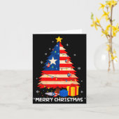 Carte Puerto Rico Flag Tree Lights Christmas Pajamas -co (Fleur jaune)