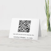 Carte Puffer fish - dit drôle : C'est aujourd'hui ? Anni (Dos)