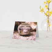 Carte Pufferfish du Blowfish de Helaine (Fleur jaune)