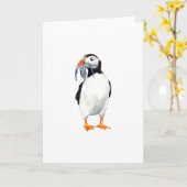 Carte Puffin (Fleur jaune)