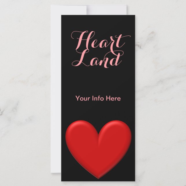 Carte Puffy Heart (Devant)
