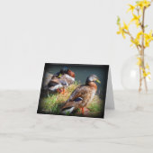 Carte Puisque vous avez été ~ allé vous manquant ! (Fleur jaune)