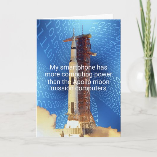 Carte Puissance de calcul d'Apollo 11 (Devant)