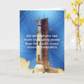 Carte Puissance de calcul d'Apollo 11 (Fleur jaune)