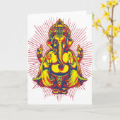 Carte Puissance de Ganesh (Fleur jaune)