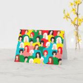 Carte Puissance des filles (Fleur jaune)