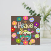 Carte Puissance des fleurs des années 1960 (Debout devant)