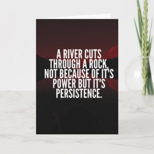 Carte Puissance et persistance - Motivation