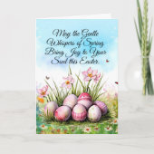 Carte Puissent les doux Whispers du printemps apporter l (Devant)