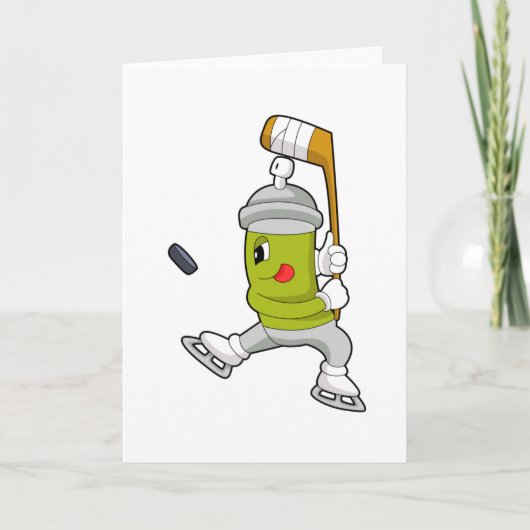 Carte Pulvérisateur de glace Hockey sur glace bâton de h (Devant)
