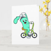 Carte Pulvériser la boîte à vélo (Fleur jaune)