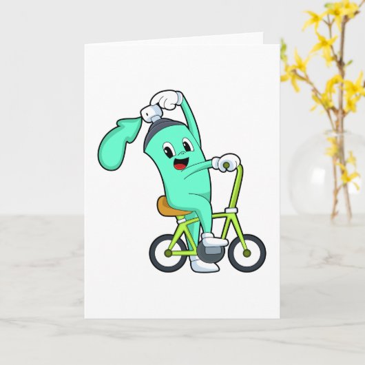 Carte Pulvériser la boîte à vélo (Fleur jaune)