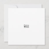 Carte Pumpkin Pie card (Dos)