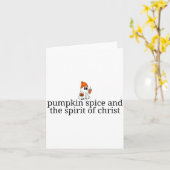 Carte Pumpkin Sce And The Srit Of Christ, Christian Hall (Fleur jaune)