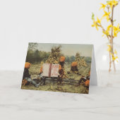 Carte Pumpkinhead Kids (Fleur jaune)