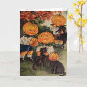 Carte Pumpkinheads (Fleur jaune)