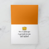 Carte Pumpkins In a Bar Halloween Birthday Humor (Intérieur)