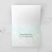 Carte Pun Mango Positif - Ayez un Anniversaire Mangonien (Intérieur)